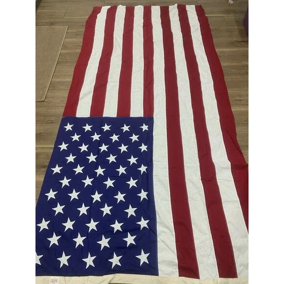 Large USA Flag American Best Valley Forge Flag Company 50 Star Flag 9x5