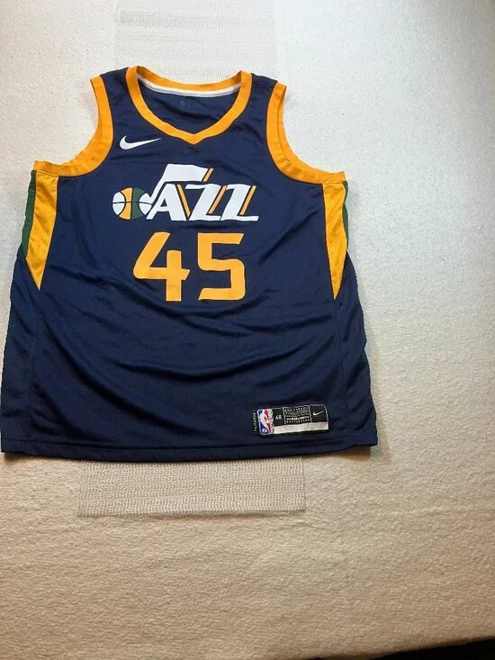 Nike Utah Jazz Donovan Mitchell #45 NBA Jersey Men L‎