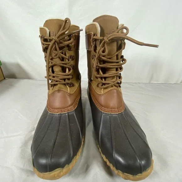 Jambu Calgary Brown/Whiskey Duck New in Box Waterproof Duck Boots Size 7.5