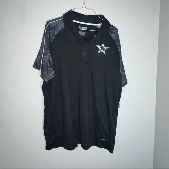 Nike Dallas Cowboy Dry Fit Men’s Small‎ Polo Team Apparel Gray NWT