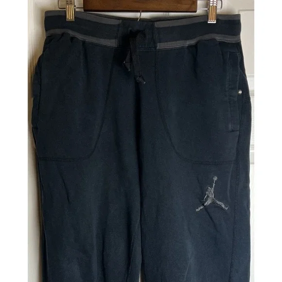 Jordan Sweatpants Men's Large Embroidered NBA Basketball Joggers Athletic‎ Nike