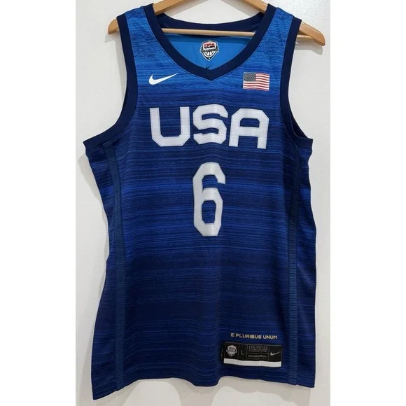 NWOT Damian Lillard Team USA Jersey Swingman Olympics NBA Nike Sz‎ L