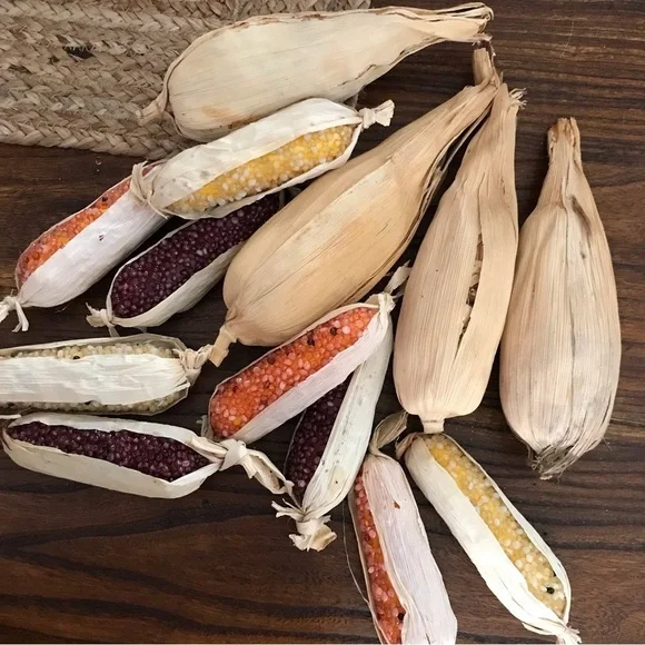 🌽Decorative Corn/Husks - Bowl Filler
