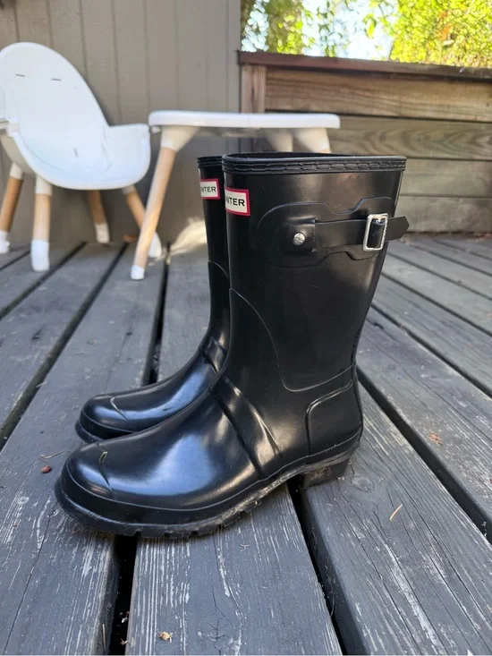Hunter Women's Original Short Gloss Rain Boots
