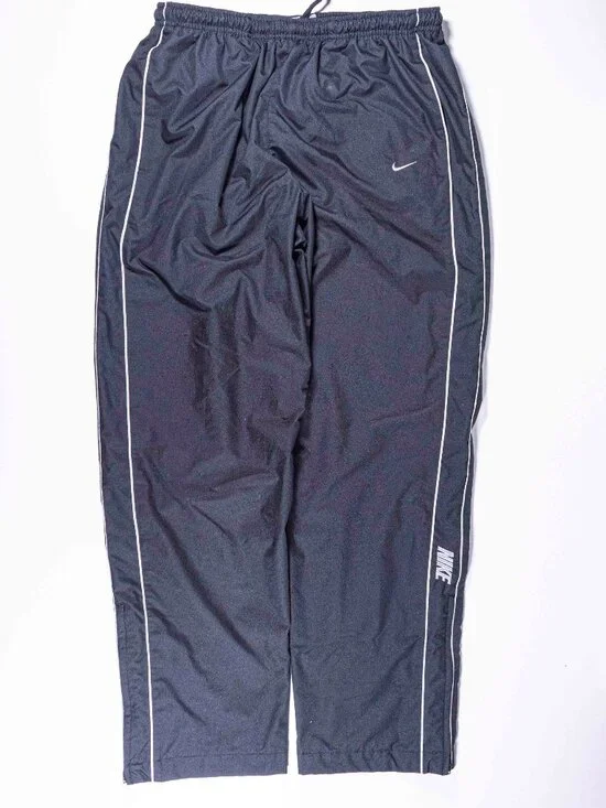Vintage Y2K Nike Spell Out Windbreaker Pants Mens XL Baggy Wide Leg Track Jogger