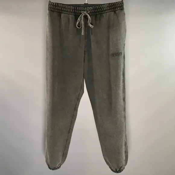 GUCCI Size M Black Wash Cotton Sweatpants Casual Pants