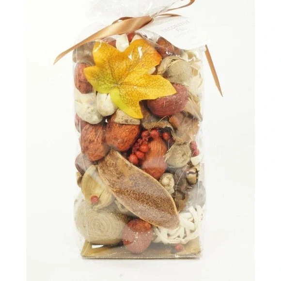 Hallmark‎ Scented Fall Bowl Filler Seed Pods Berries Balls and Leaf Autumn Decor