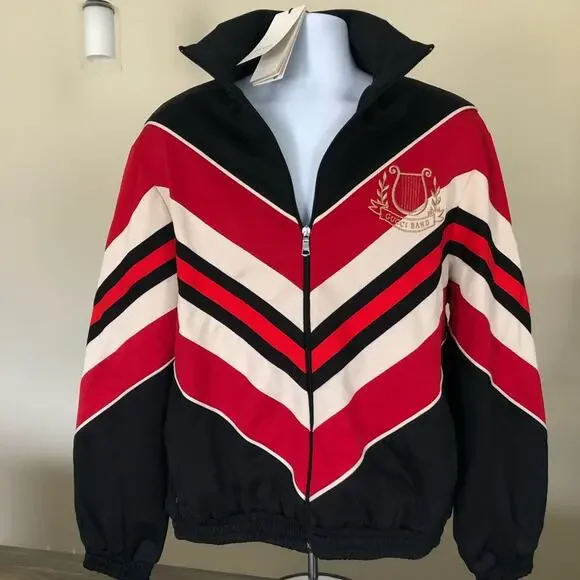 GUCCI - Chevron‎ Pattern Bomber/Track Jacket with Lyre - NWT Size M