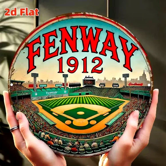 MLB Boston Red Sox Circle Sign 7.8