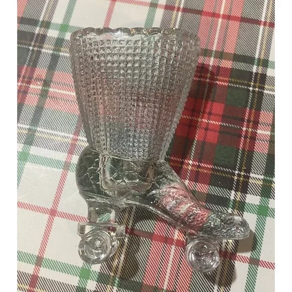 Roller Skate Boot/Shoe, Match Holder & Stricker, Toothpick. Candy Container