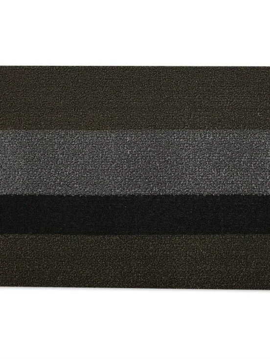 Chilewich Bold Stripe Shag Indoor or Outdoor Doormat, 18 X 28