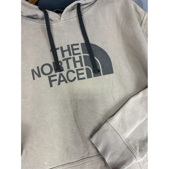 The North Face‎ Hoodie Mens XXL Logo Pullover Hooded Sweatshirt Pocket SpellOut