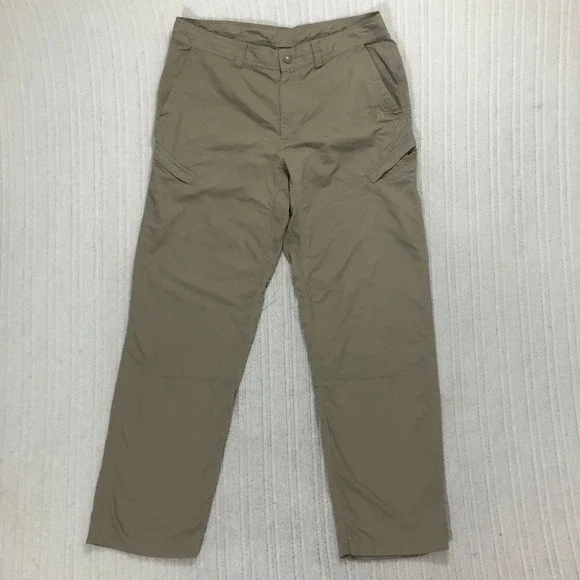 The‎ North Face Mens Cargo Pants Khaki Nylon Hiking Outdoor Size 36