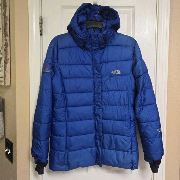 The North Face Summit Series Raintex NP10311 Gore-Tex 900 Down Jacket Blue M
