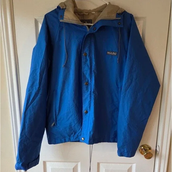 Vintage North Face Jacket M Windy Pass Gore Tex Hoodie Full Zip Outdoor Hiking