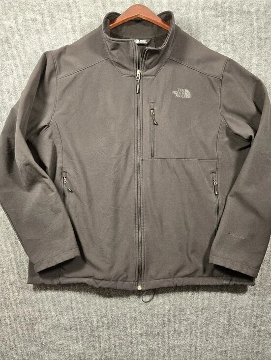 ​The North Face WindWall Softshell Jacket Men's XXL Black Full Zip Outdoor Layer