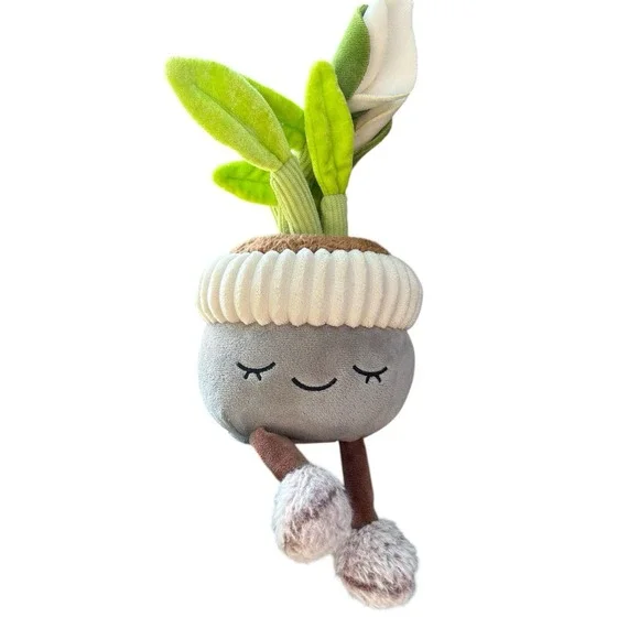 Greenhouse by Russ 12 Inch Plush Stuffed Succulent Plant Toy Calla Lily EUC