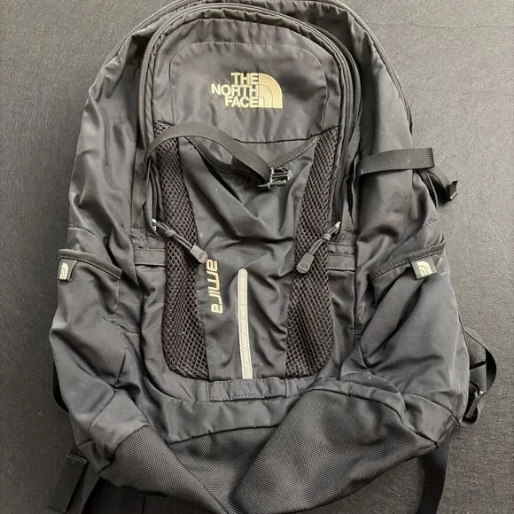 The North Face Amira Multi-Pocket Backpack Black Rare borealis jester school
