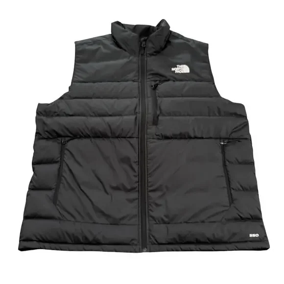 The North Face Aconcagua 2 Vest Men's XL Black 550 Fill Puffer