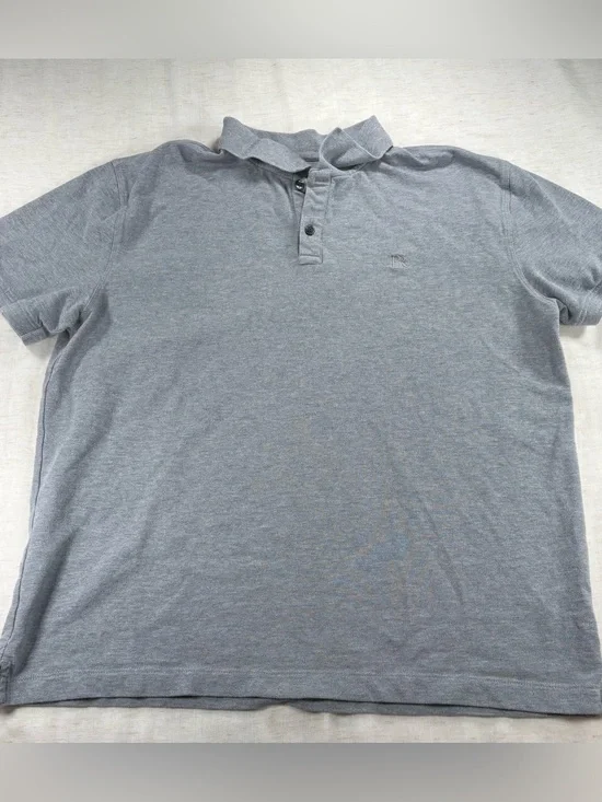 Banana Republic Pique Classic Men's Grey Polo Shirt