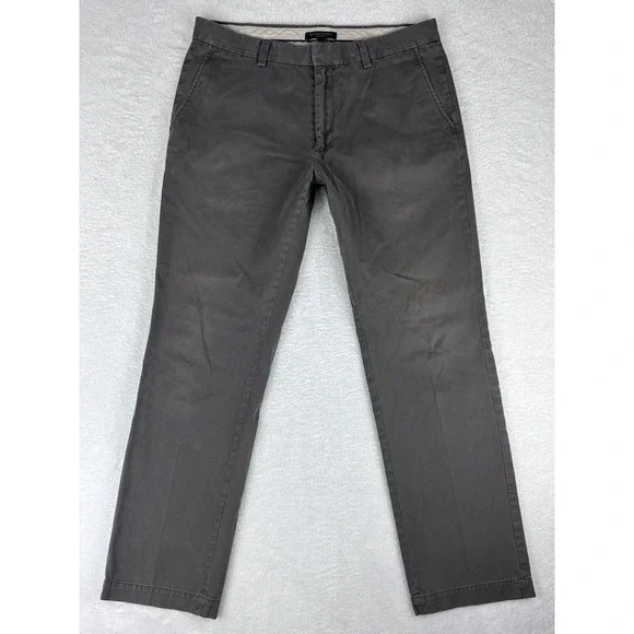 Banana Republic Aiden Chino Pants‎ Women's Gray W34 L32