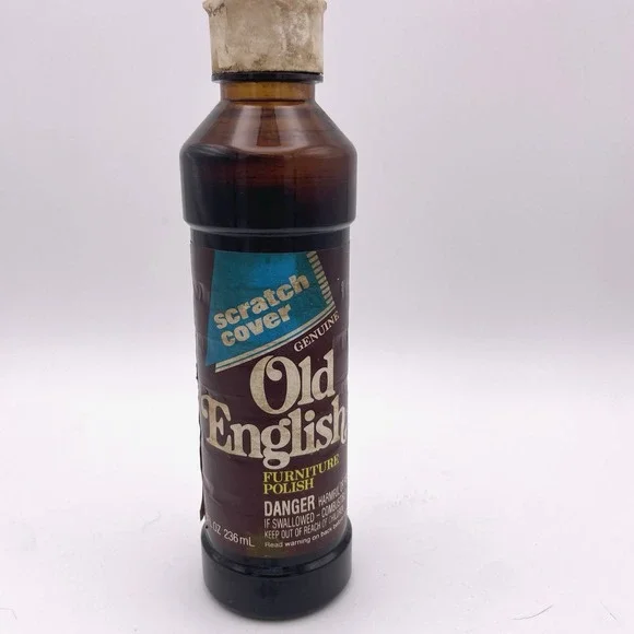 HTF Old English Furniture Polish‎ liquid Scratch Remover Boyle-Midway Discont.