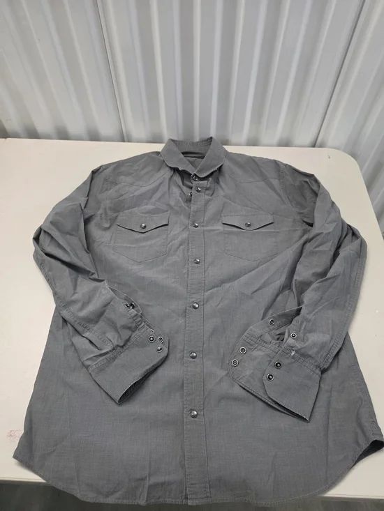 Banana Republic Pearl Snap Western Shirt Men's Size Large