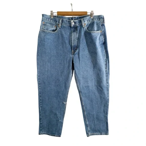 Levis 550 Relaxed Fit Blue Jeans Mens 38x30 Levi's Denim‎ Workwear Casual