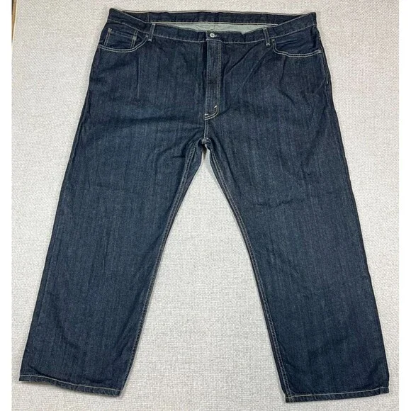 Levi’s 559 Jeans Men's 52x30 Relaxed Straight Fit Blue Denim Cowboy