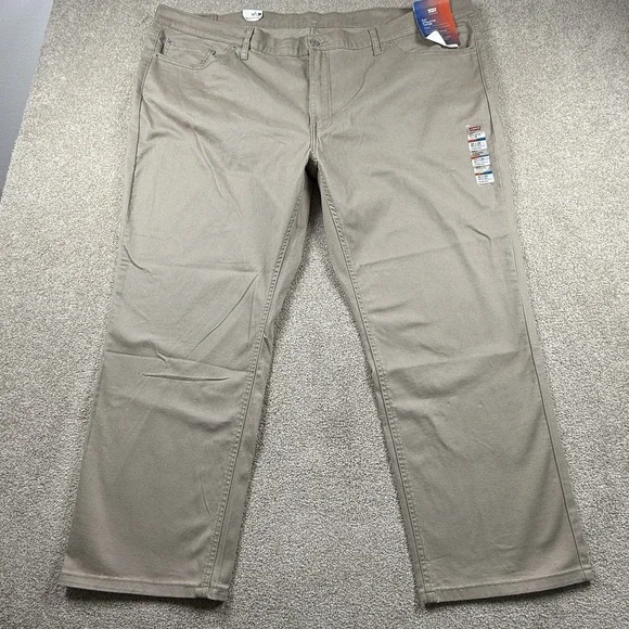 Levi's 541‎ 50x30 Athletic Taper Khaki Pants Mens All Season Tech Tan