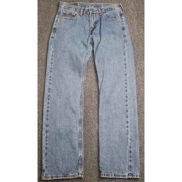 Levis 505 Jeans Mens 32x31 Relaxed Fit Straight Leg (30x32tag)