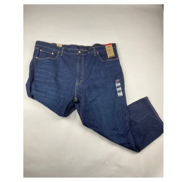 NWT Levi's 559 Relaxed Straight Fit Jeans Mens 50 x‎ 29 Blue Big&Tall