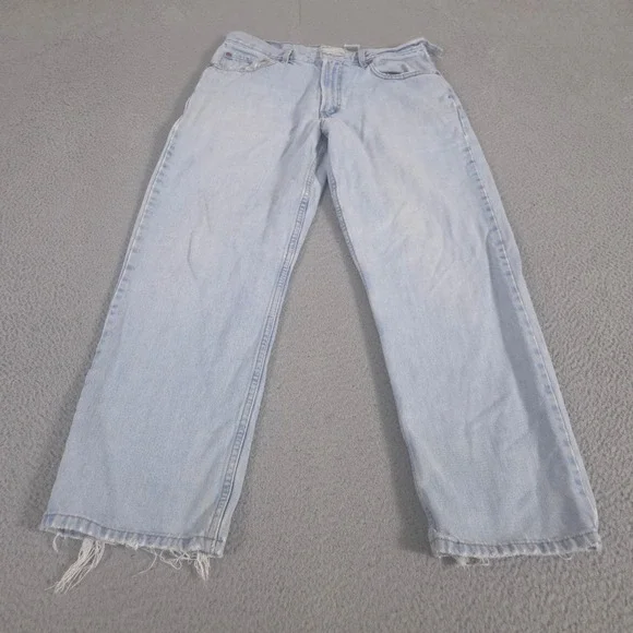 VINTAGE Levi's Jeans Mens 33x30 Light Wash 550 Relaxed Fit Tapered Leg Denim 00s