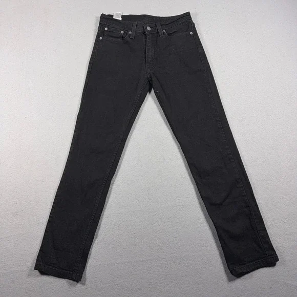 Levis 511 Jeans Men W29 L30 Slim‎ Fit Black Wash Denim Casual Streetwear Classic