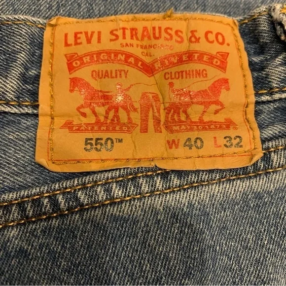 Men’s Levi’s 550 Jeans