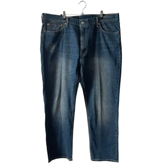 Levi's Mens 40 x 31 Jeans 541 Medium Blue Denim Athletic Taper Fit Stretch