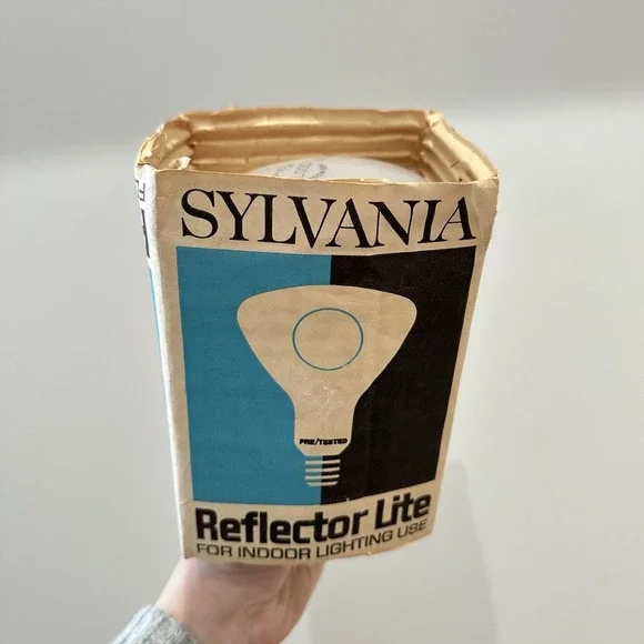 VTG New NOS Sylvania Reflector‎ Light Bulb Indoor Light Pamida 90s