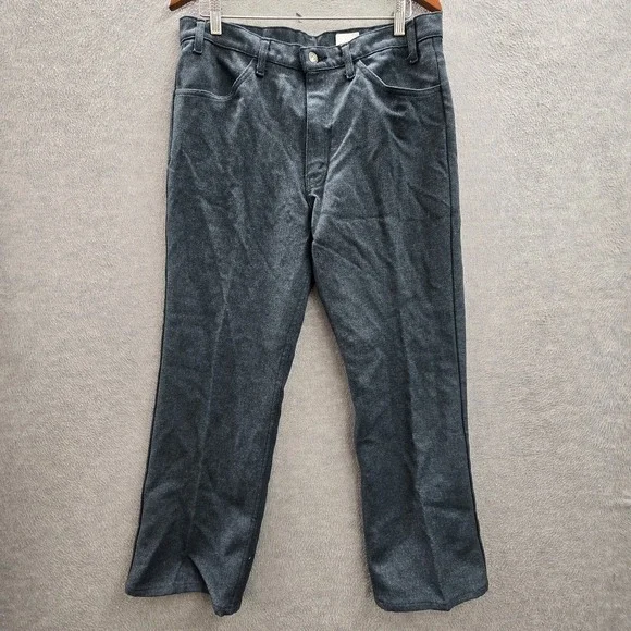 VINTAGE 10517-9018‎ Levi's Men Pants 36X29 Blue  Bootcut 24