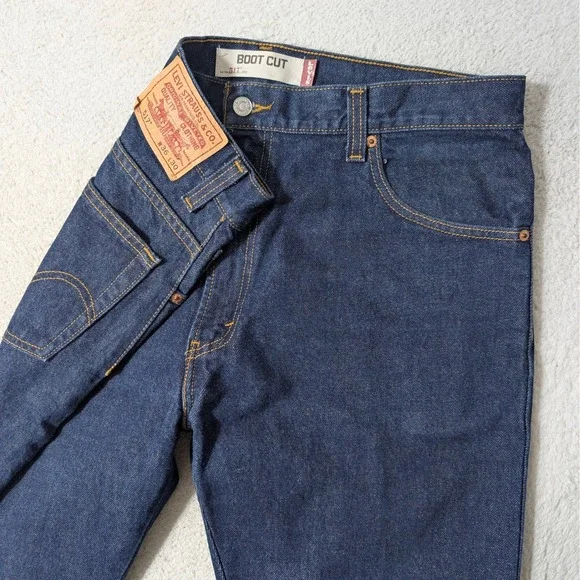 NEW! Levi's Jeans Mens 36/30‎ Blue 517 Bootcut Dark Wash Denim '09