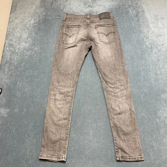 Levi's 510 Skinny Jeans Mens 29x32 Gray Medium Wash 5-Pockets Everyday Wear
