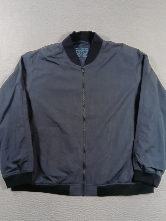 Levis Jacket Mens XXXL 3XL Black  Oceanview Flight Bomber Military Full Zip