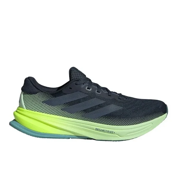 Mens Sz 10.5-adidas Supernova Rise 2 Running Black Sneakes Athletic Shoes JR9334