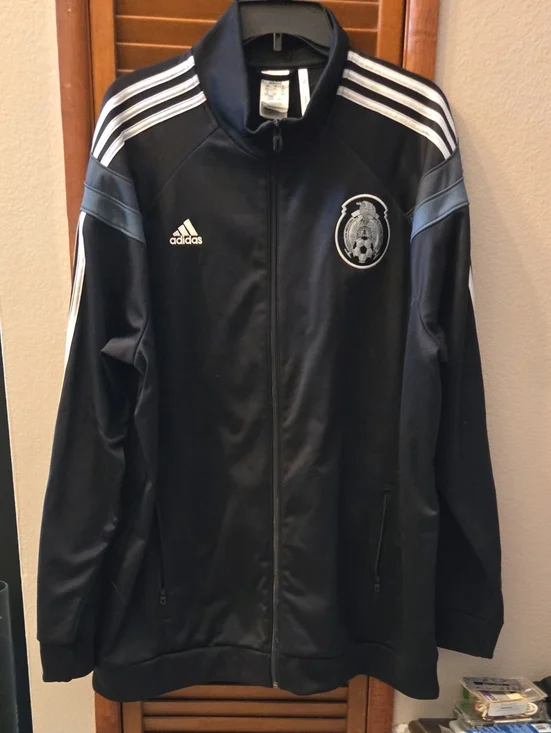 Official Adidas Mexico National Team (FMF) full-zip track jacket