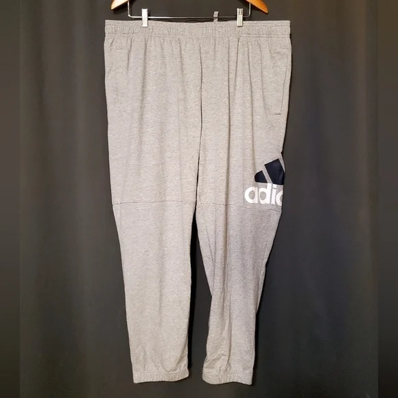 Adidas Gray Mens Big & Tall Jogger Size 3XL NWT