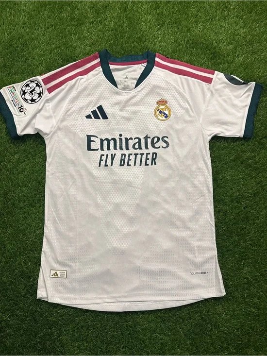 Adidas Real Madrid Home Champion Leauge Jersey Mbappe #10 Size L