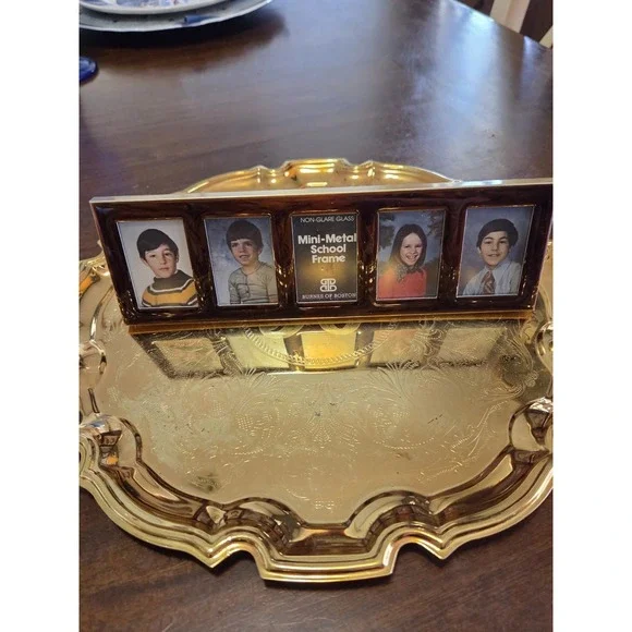 Vintage faux tortoiseshell finish Photo Frame