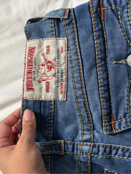 True Religion Men’s Blue Skinny Jeans