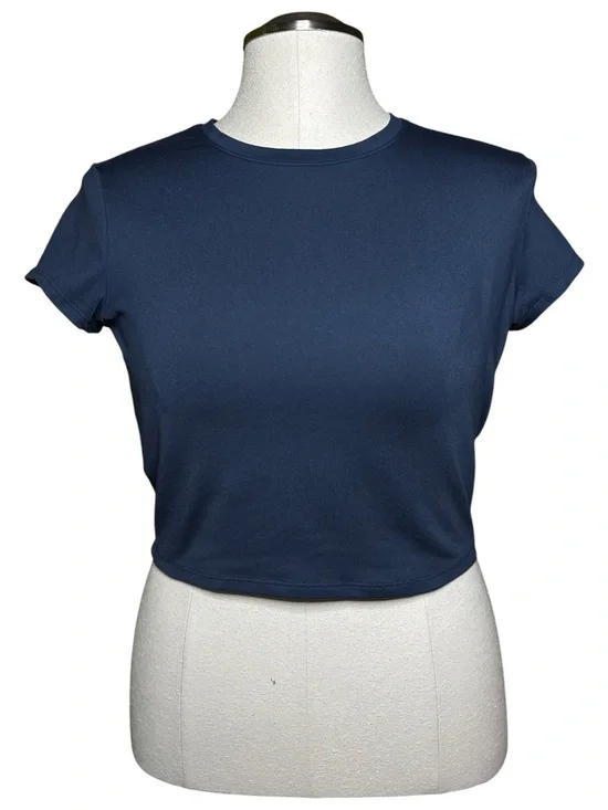 Alo Alosoft Crop Finesse Short Sleeve