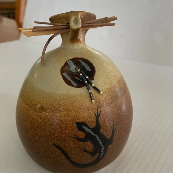 Vintage Native American Pottery Vase