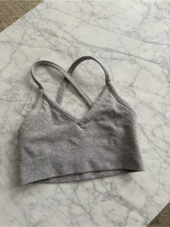Alo ribbed bra tank